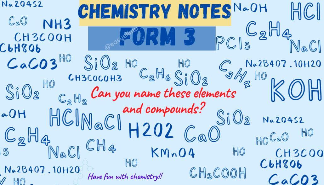 chemistry form 3