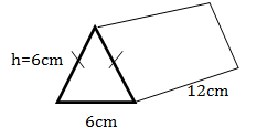 Surface area of a prism 15