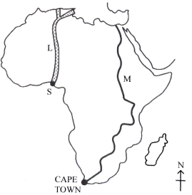 African Map on Transport