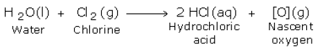 nascent oxygen reaction 1