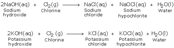 reaction with alkali 1