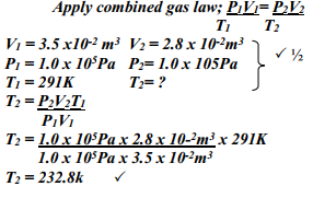gas laws ans3b